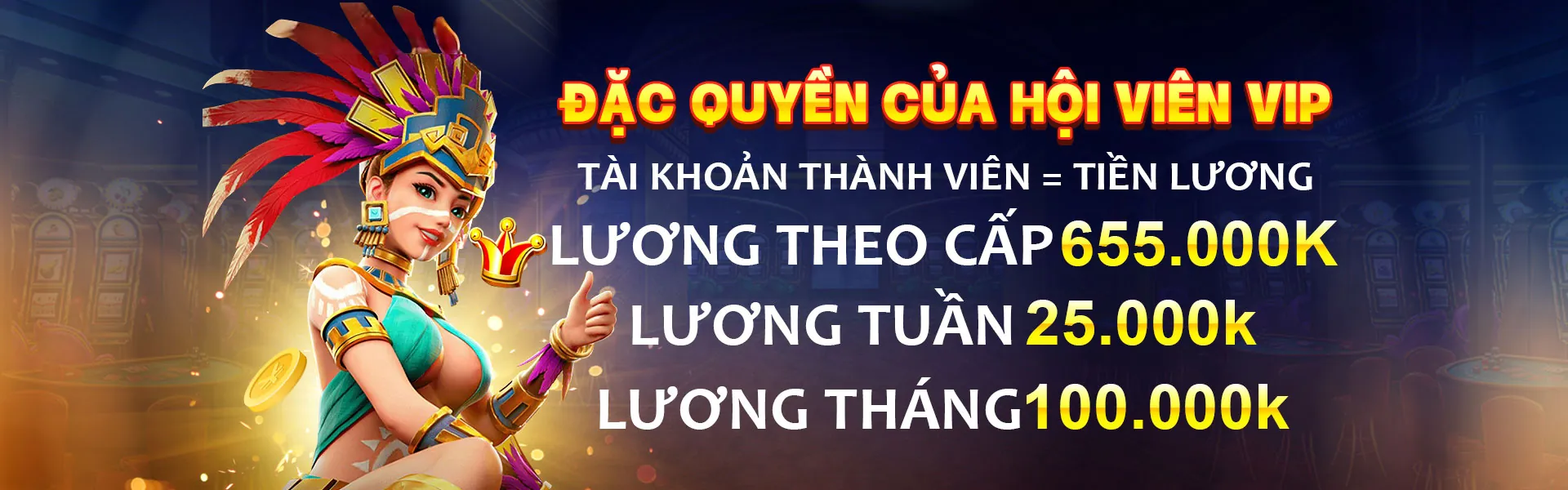 Banner khuyến mãi Win55 với hình ảnh casino trực tuyến và ưu đãi